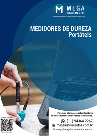 Medidor de Dureza Folder - Mega Instrumentos