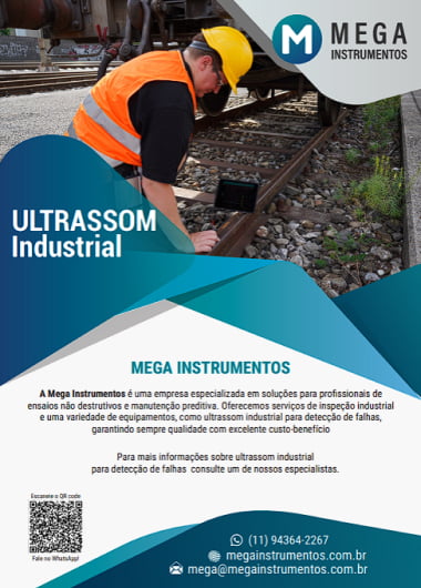 Ultrassom Industrial Folder - Mega Instrumentos