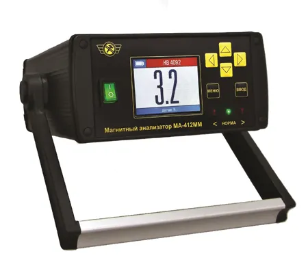 MA-412 Analisador magnético de metais (medidor de força coercitiva)