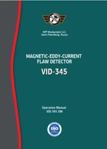 Manual de operação do detector de falhas por correntes parasitas magnéticas VID-345