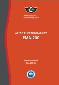 Manual de operação do eletroímã portátil EMA-200